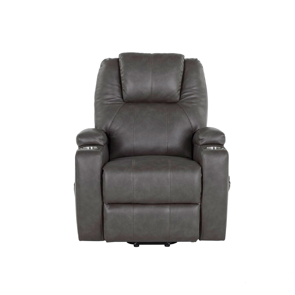 Foto 1 | Sillón Reclinable Eléctrico Cosmobel Phoenix Gris con Elevador