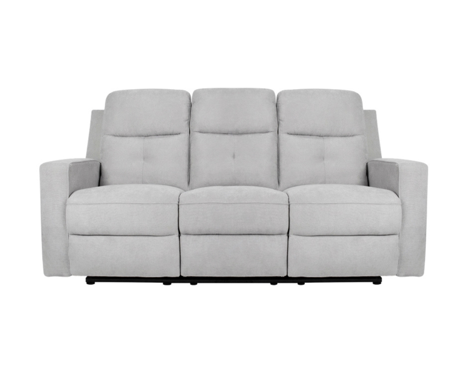 Sofa Reclinable Easy Living Moon Gris Claro