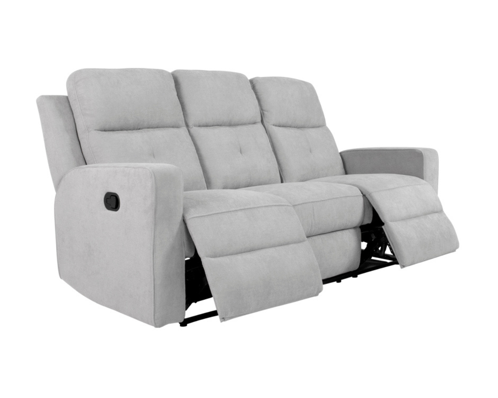 Foto 3 pulgar | Sofa Reclinable Easy Living Moon Gris Claro