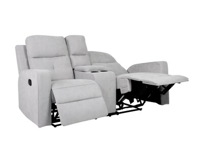 Foto 1 | Love Seat Reclinable Easy Living Moon Gris Claro
