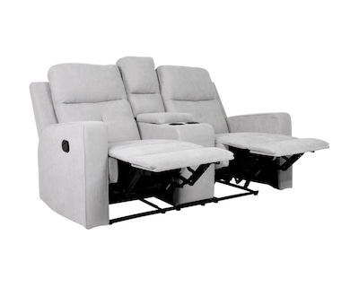 Foto 3 | Love Seat Reclinable Easy Living Moon Gris Claro