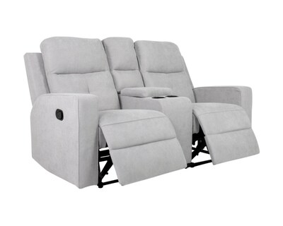 Foto 5 | Love Seat Reclinable Easy Living Moon Gris Claro