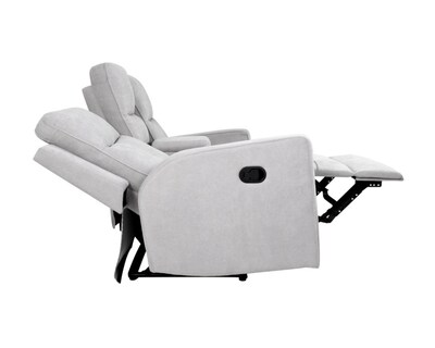 Foto 6 | Love Seat Reclinable Easy Living Moon Gris Claro
