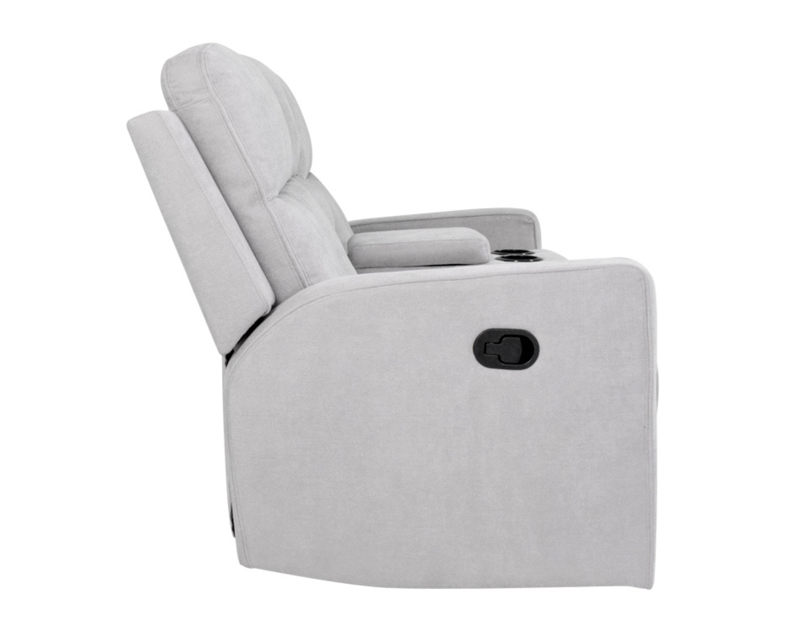 Foto 8 pulgar | Love Seat Reclinable Easy Living Moon Gris Claro
