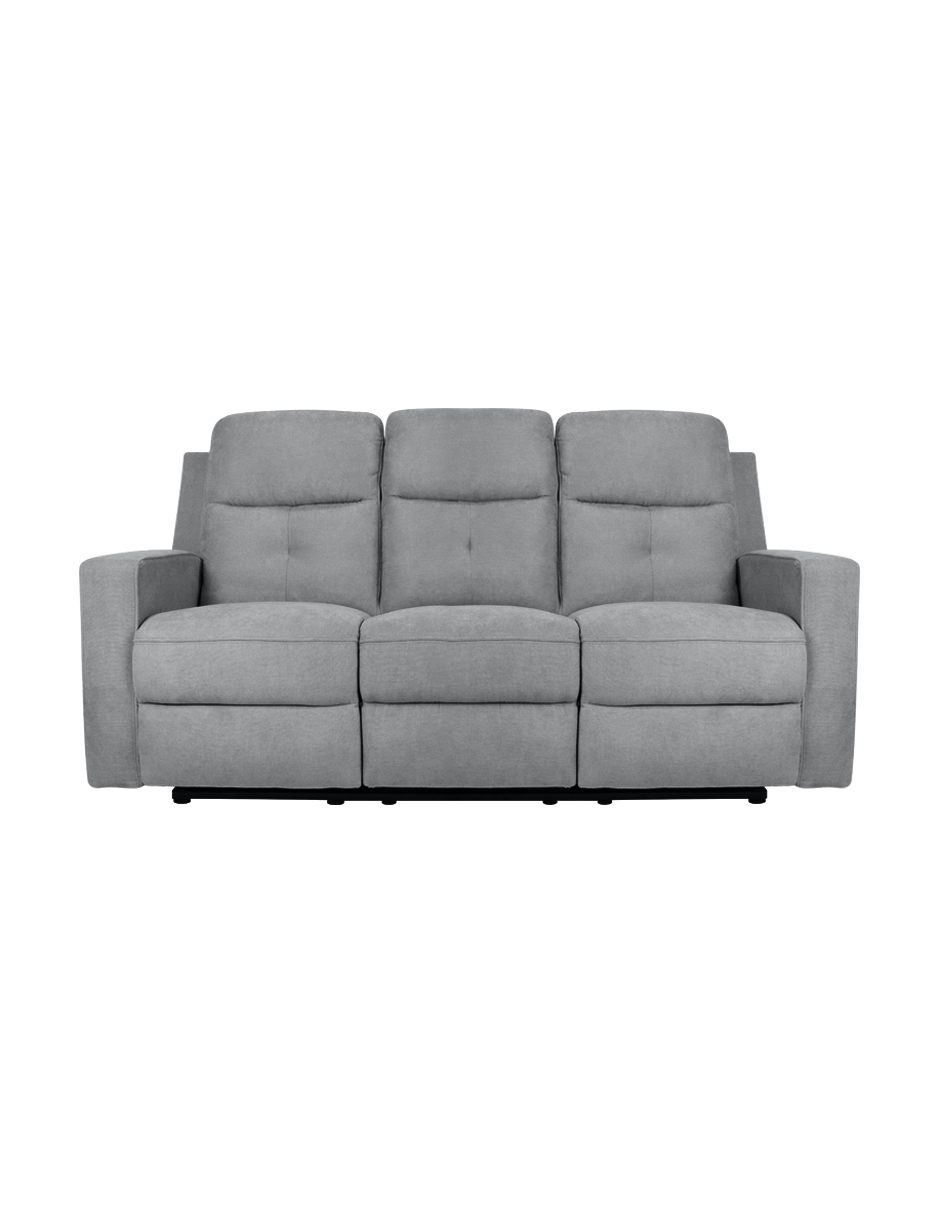 Sofá Reclinable Easy Living Moon Gris Oxford
