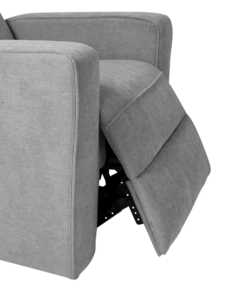 Foto 9 pulgar | Sofá Reclinable Easy Living Moon Gris Oxford
