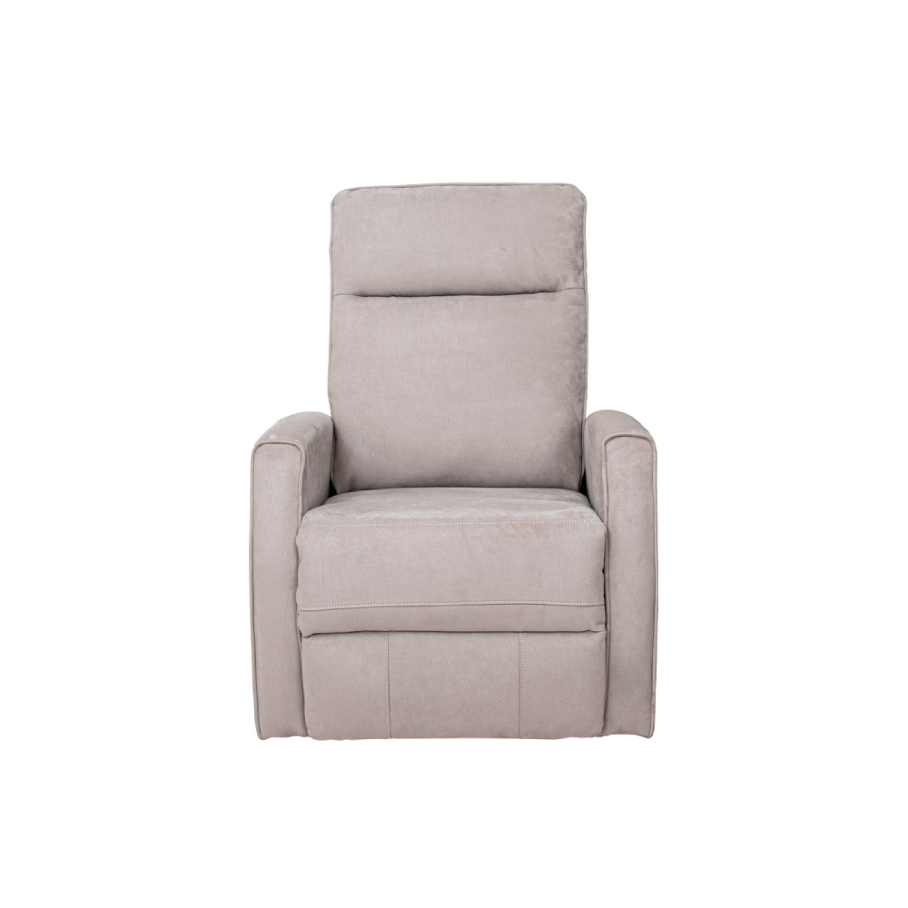 Sillón Reclinable Giratorio Cosmobel Calisto Gris
