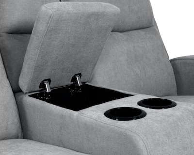 Foto 7 | Love Seat Reclinable Easy Living Moon Gris Oxford