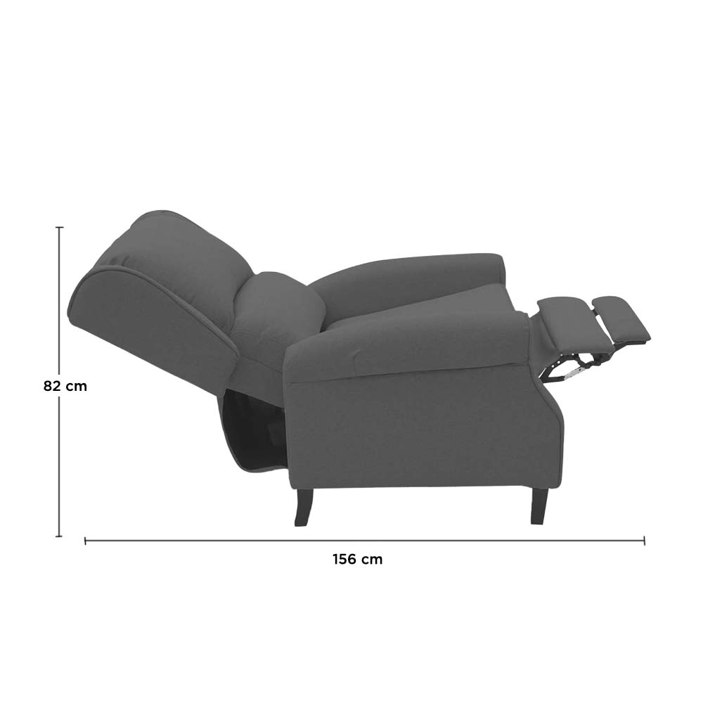 Foto 6 pulgar | Sillón Reclinable Vanlig color Gris