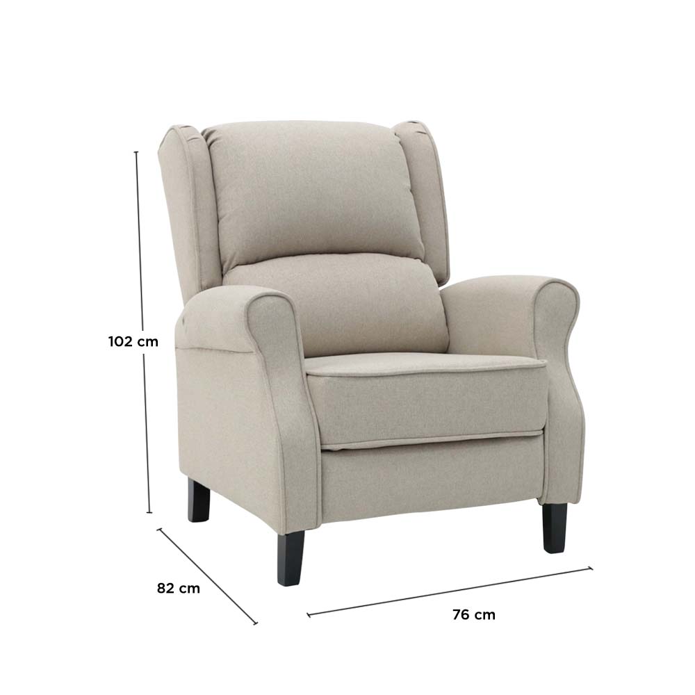 Foto 3 pulgar | Sillón Reclinable Vanlig color Beige
