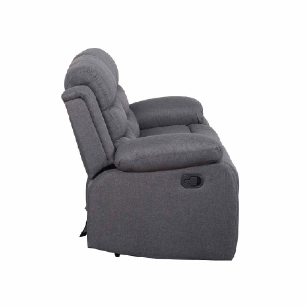 Foto 3 pulgar | Sillón Reposet Midtown Concept Gris Reclinable Tapizado en Simil Cuero
