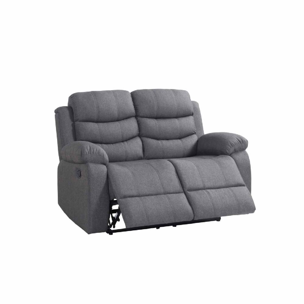 Foto 4 pulgar | Sillón Reposet Midtown Concept Gris Reclinable Tapizado en Simil Cuero