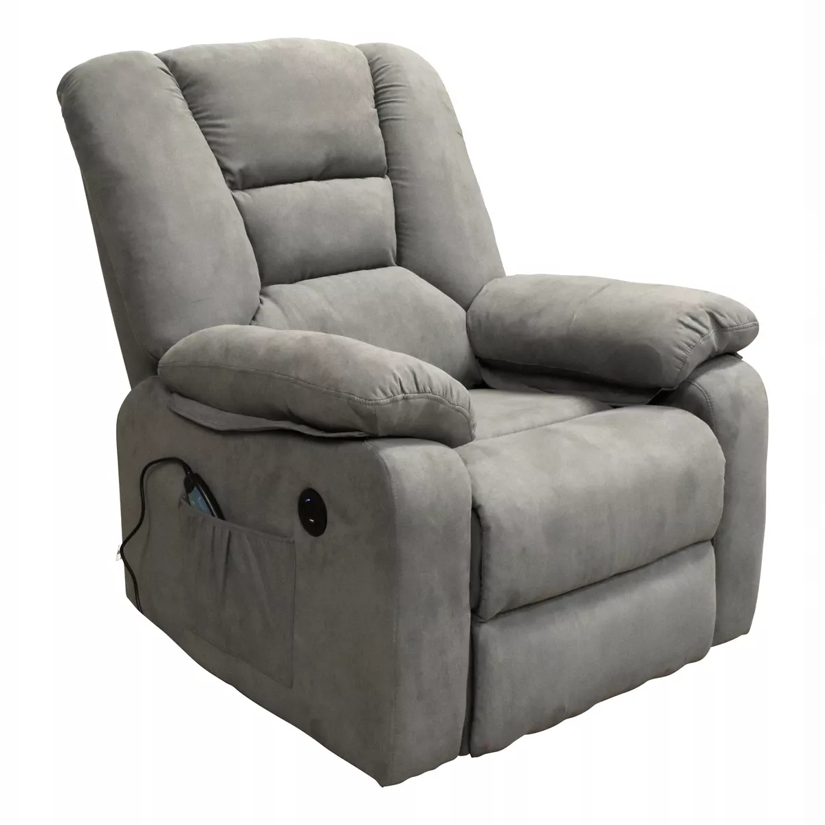 Foto 2 pulgar | Sillón Reclinable Medstar Gris Eléctrico