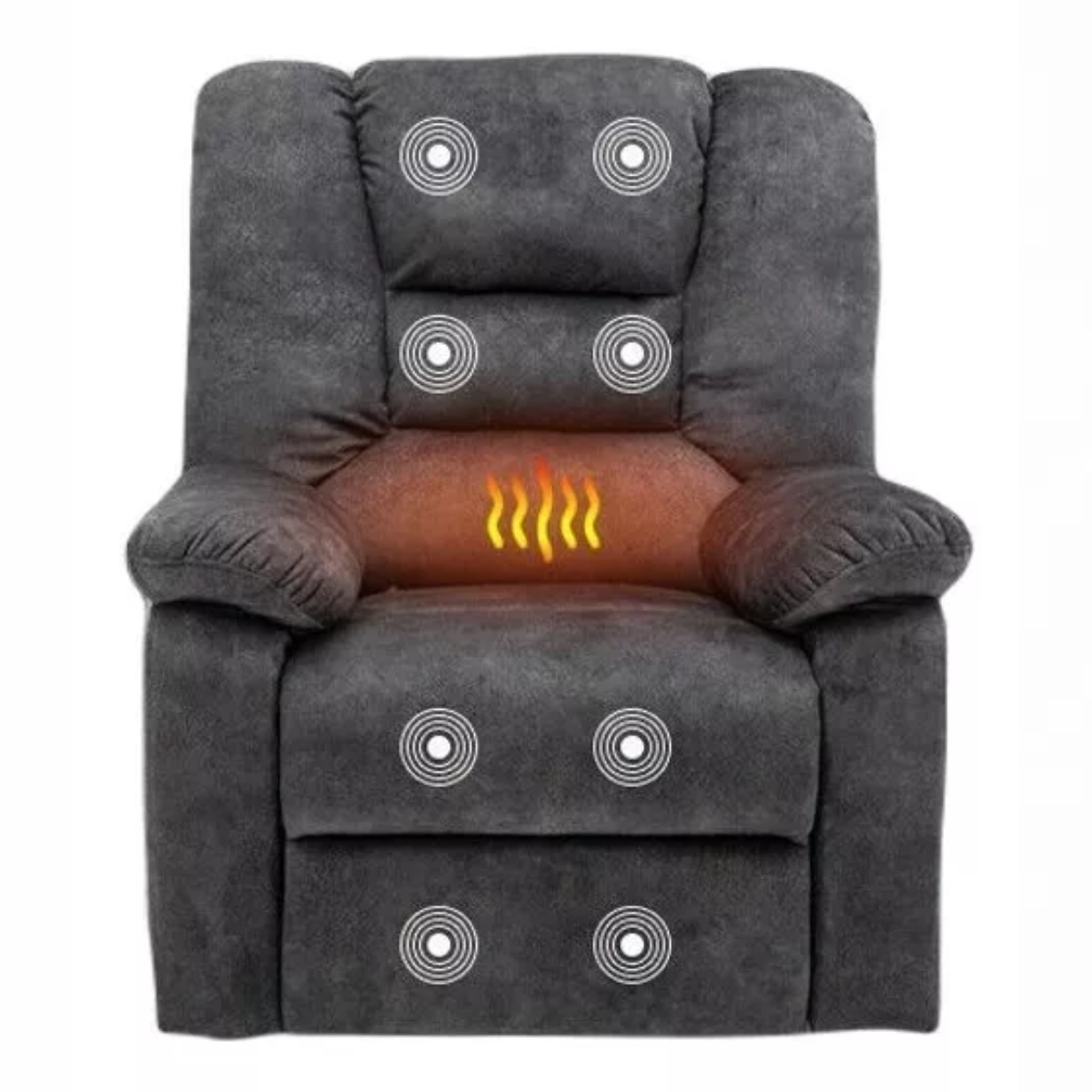 Foto 2 | Sillón Reclinable Medstar Gris Eléctrico