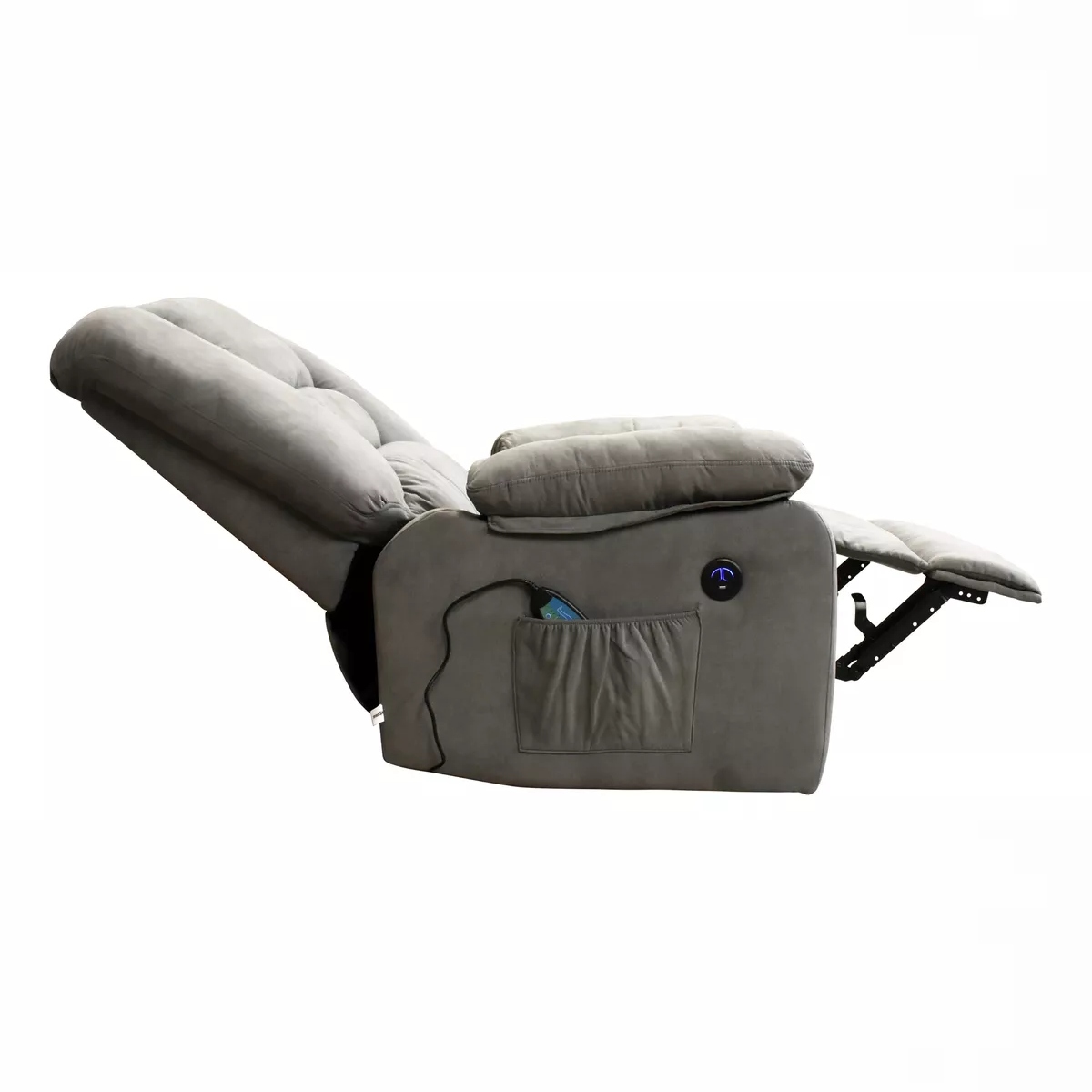 Foto 5 pulgar | Sillón Reclinable Medstar Gris Eléctrico