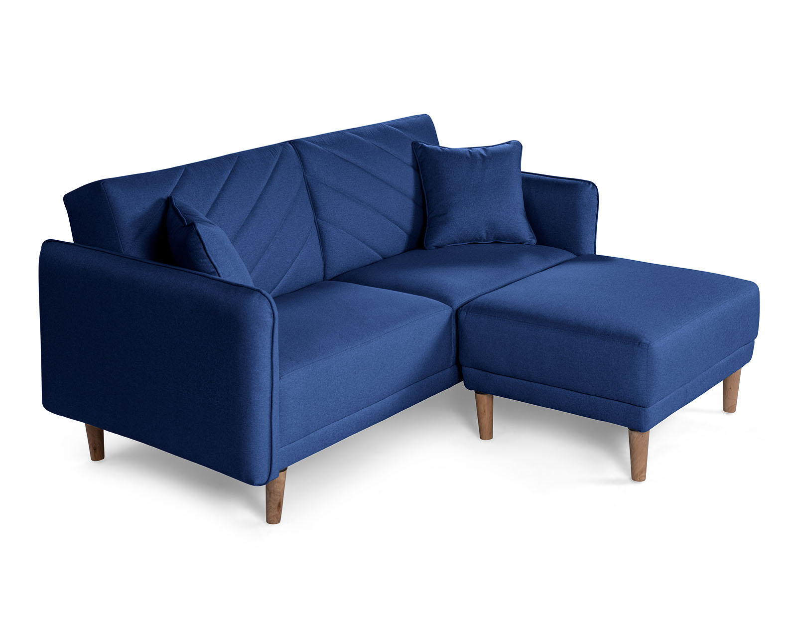 Foto 4 pulgar | Sala Modular Sofantástico Azul