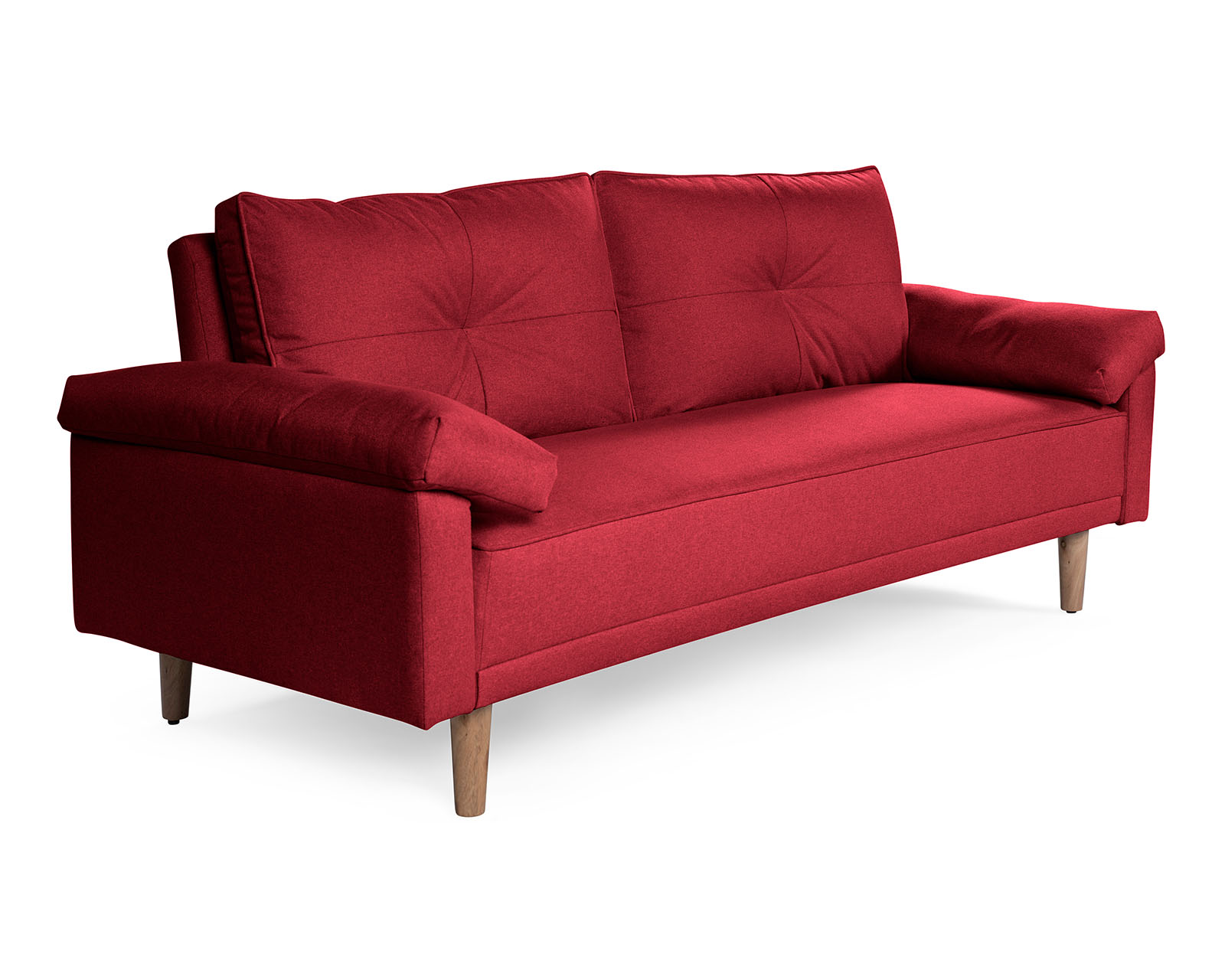 Foto 3 | Sofá Cama Sofantástico Mandela Roja