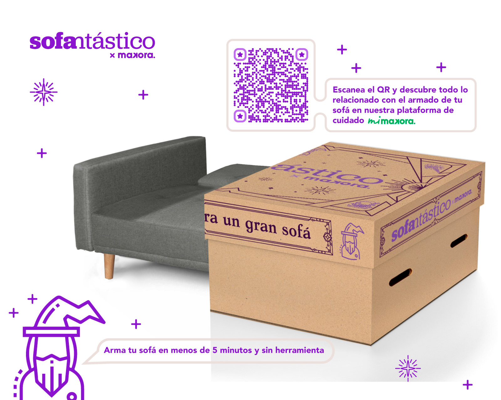 Foto 9 pulgar | Sofá Cama Sofantástico Mandela Roja