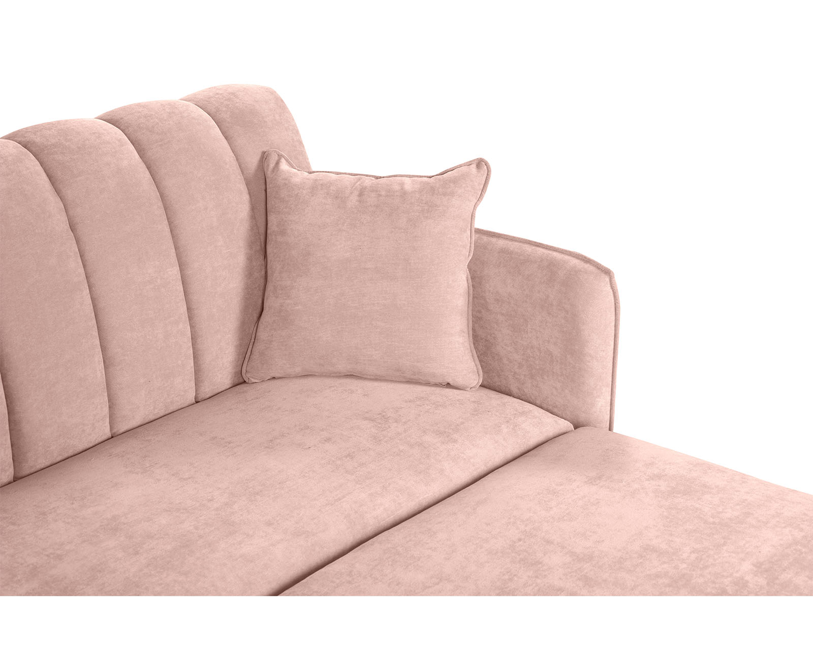 Foto 6 | Sala Modular Sofantástico Rosa Boxsofa Avocata con Sofá Cama Reversible de Velvet