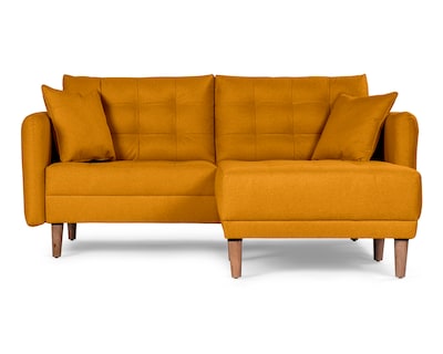 Foto 2 | Sala Modular Sofantástico Boxsofa Cinnamon Mostaza con Sofá Cama Reversible de Lino