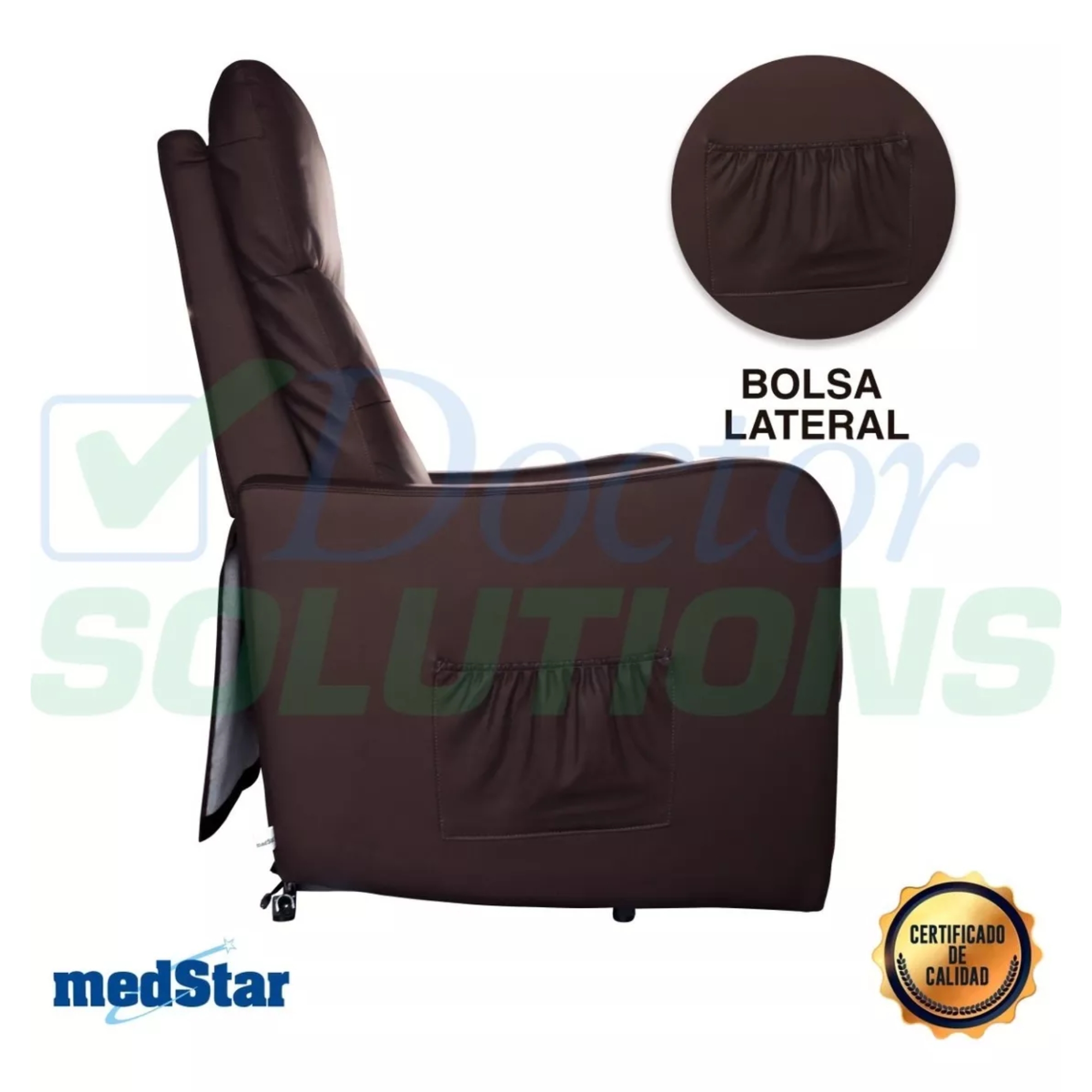 Foto 8 | Sillón Eléctrico Reclinable MedStar Eleva Usuario 45°