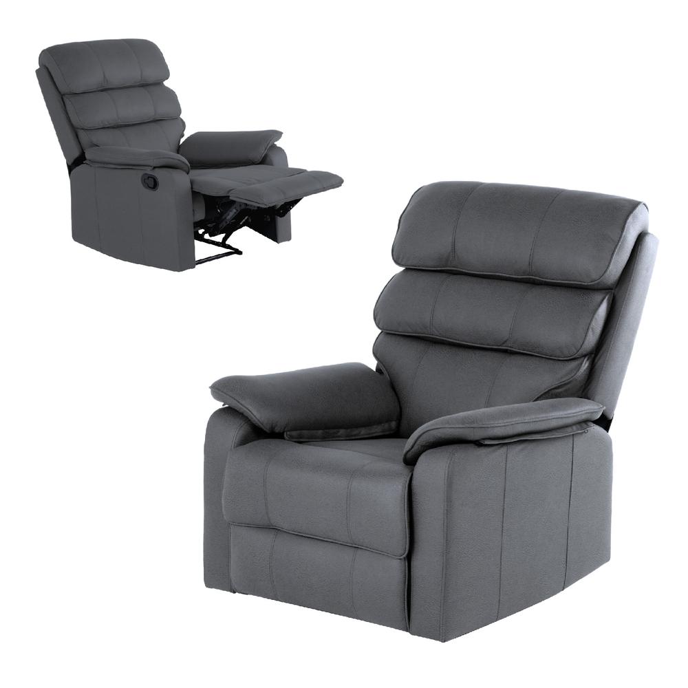 Sillón Reclinable KingsHouse Gris $5,999