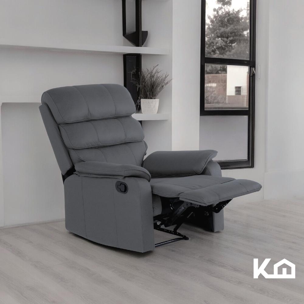 Foto 2 | Sillón Reclinable KingsHouse Gris