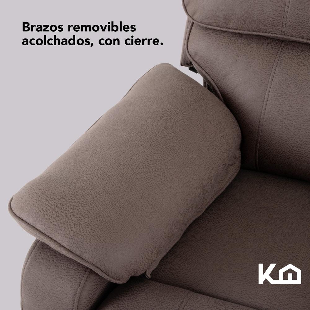 Foto 6 pulgar | Sillón Reclinable KingsHouse Beige