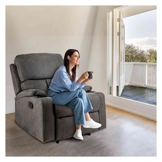 Foto 5 | Sillón Reclinable Reposet Rack & Pack Gris Moderno Minimalista