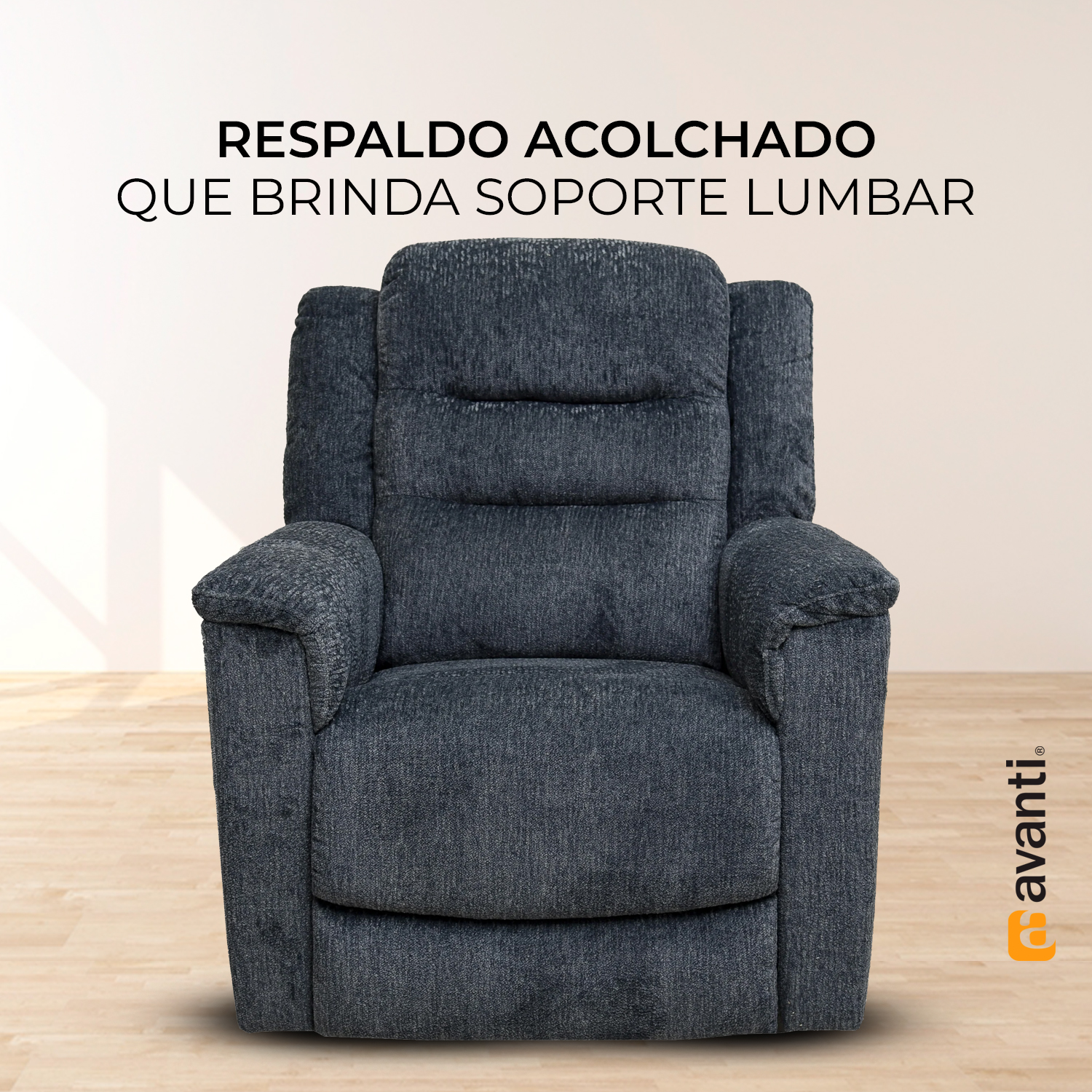 Foto 4 pulgar | Sillón Reclinable Giratorio Gris Obscuro