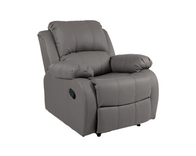 Foto 1 | Sofá Reclinable Bluelander Gris Individual con Respaldo Acolchado