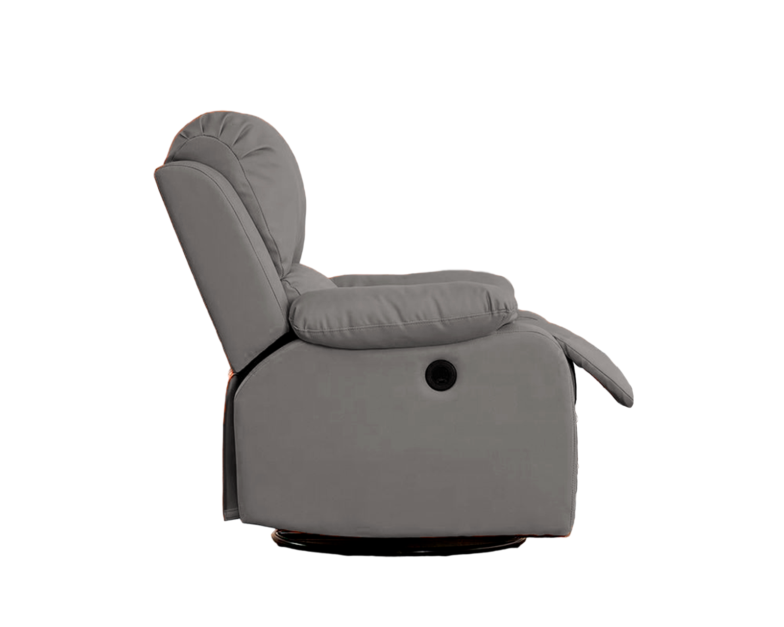 Foto 3 | Sofá Reclinable Bluelander Gris Individual con Respaldo Acolchado