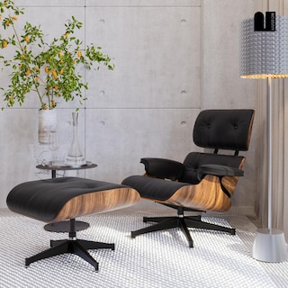 Foto 6 | Sillón con Otomana Mubson Sofá Individual Reclinable Silet Negro