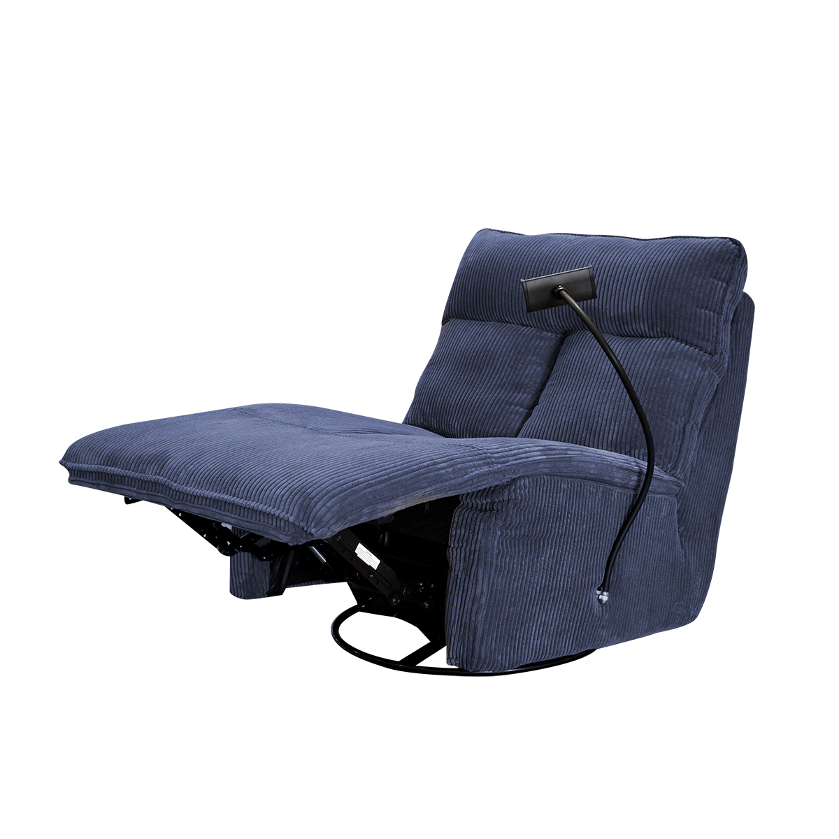 Foto 5 pulgar | Sillón mecedora Belle Blue Room Azul