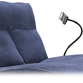 Foto 6 | Sillón mecedora Belle Blue Room Azul