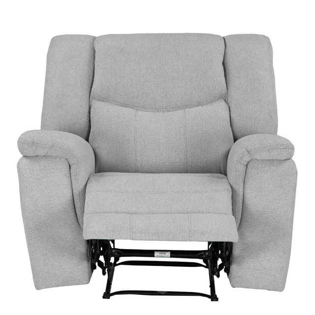 Foto 3 pulgar | Konrads Reclinable Reclinable Mecedora Rivoli Fog Plata