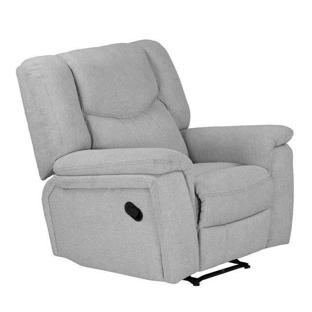 Foto 5 pulgar | Konrads Reclinable Reclinable Mecedora Rivoli Fog Plata
