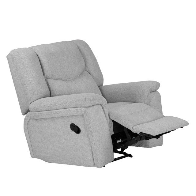 Foto 6 pulgar | Konrads Reclinable Reclinable Mecedora Rivoli Fog Plata