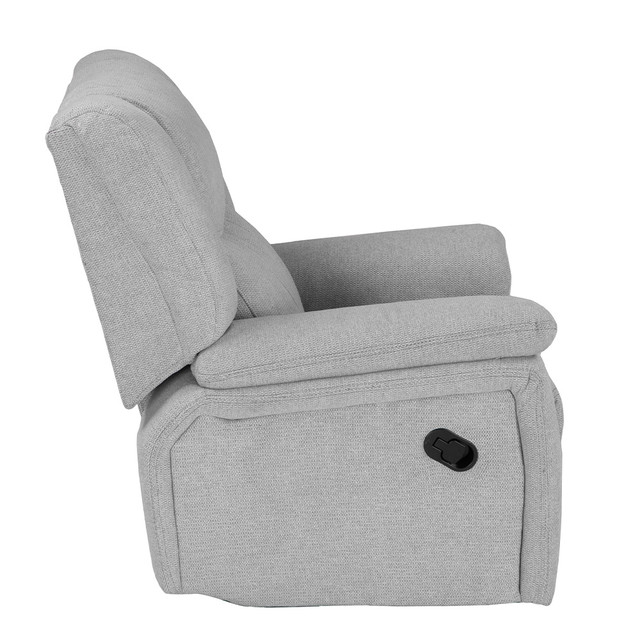 Foto 8 pulgar | Konrads Reclinable Reclinable Mecedora Rivoli Fog Plata