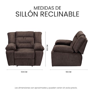 Foto 8 | Sillón Reclinable Trinity Bumer Color Chocolate
