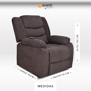 Foto 4 | Sillón Reclinable Eléctrico Avanti Turin