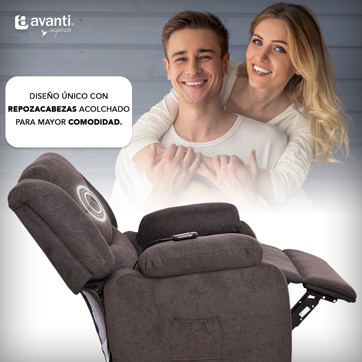 Foto 6 pulgar | Sillón Reclinable Eléctrico Avanti Turin