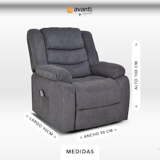 Foto 4 | Sillón Reclinable Eléctrico Avanti Turin
