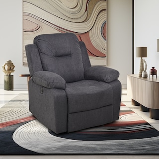 Foto 1 | Sillón Reclinable Eléctrico Cloe De Tela Color Gris