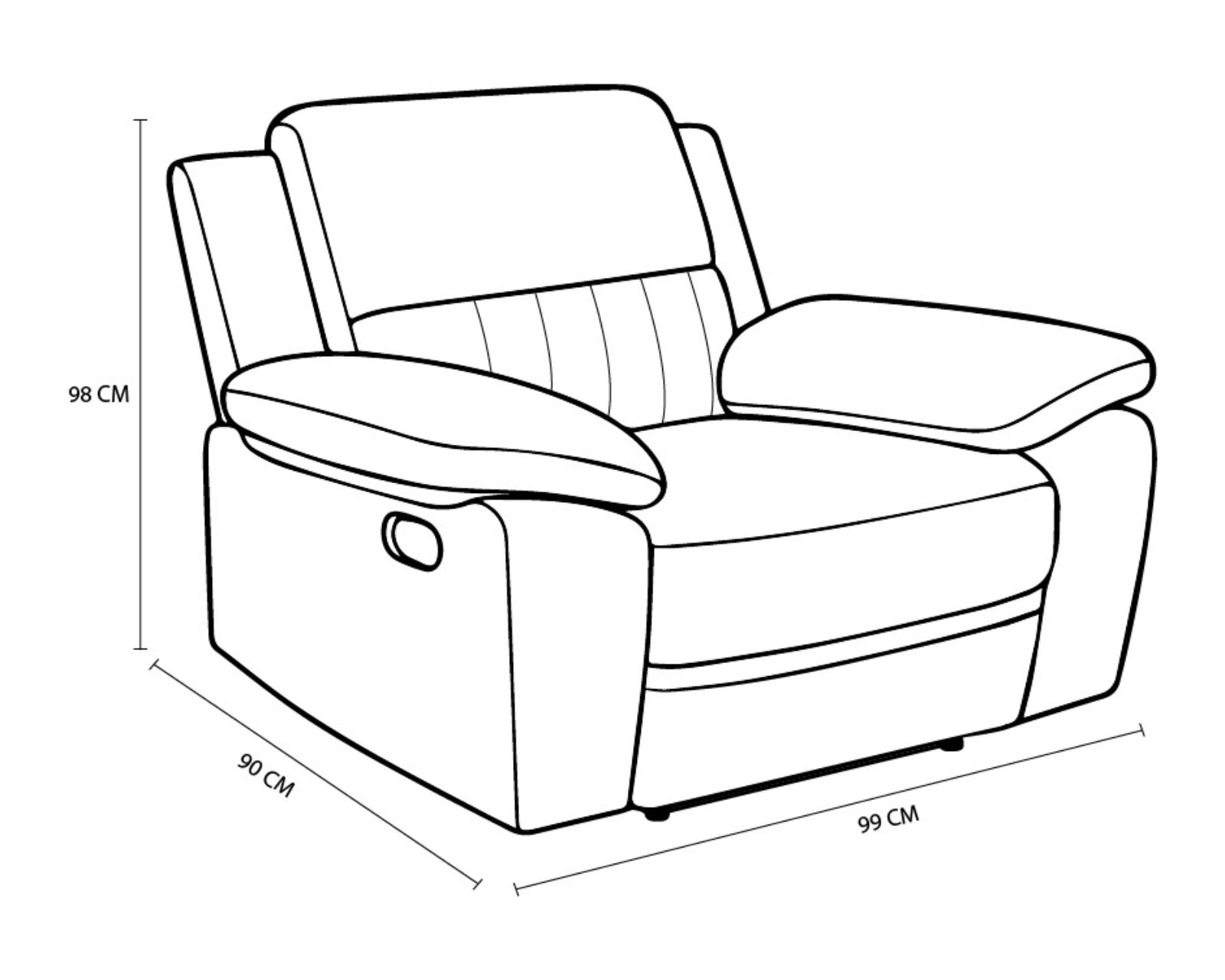 Foto 9 pulgar | Sillón Reclinable Easy Living Wynwood Beige