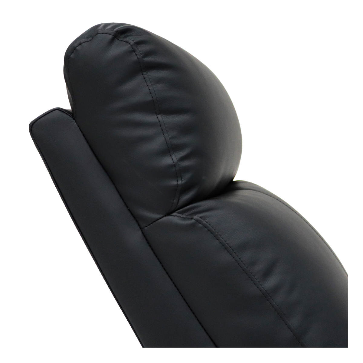 Foto 5 pulgar | Sillon Reposet Reclinable Pushback Con Masaje Torino Negro Vinipiel