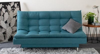 Foto 4 | Sofá Cama M & E Muebles Carmen Aqua De 3 Posiciones
