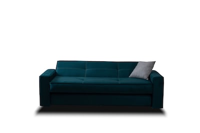 Foto 5 | Sofá Cama M & E Muebles Confort Azul Jade De 3 Posiciones Incluye Cama
