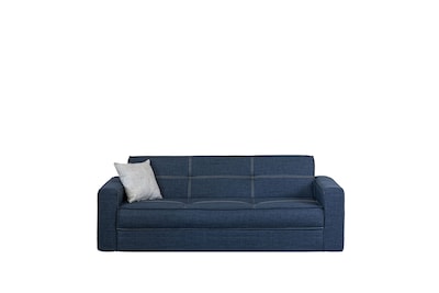 Foto 1 | Sofá Cama M & E Muebles Enzo Azul De 3 Posiciones
