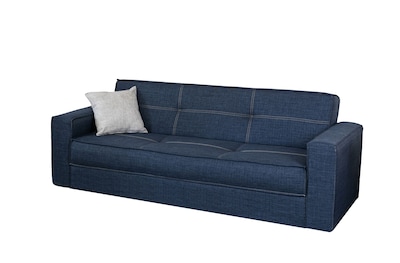 Foto 2 | Sofá Cama M & E Muebles Enzo Azul De 3 Posiciones